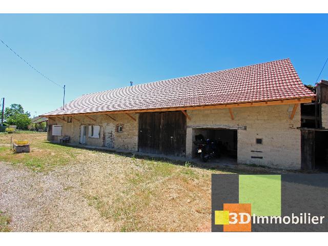 Huis te koop in&nbsp;CHAUSSIN 39120 Jura Franche-Comté France: In de omgeving van Deschaux (39120), op 8 minuten van Chaussin en 20 minuten van Dole, staat een oude boerderij die nog wat afwerking behoeft. De woning biedt circa 78 m² woonruimte met diverse bijge...