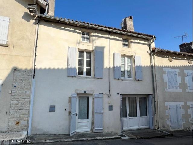 House for sale CHAMPAGNE-MOUTON 16350 Charente Poitou-Charentes France: 2 Attached Town Houses In Champagne Mouton (Possibility For One Larger House). 2 townhouses to refresh internally with the possibility of creating a single dwelling. Each house with a kitchen, a livin...