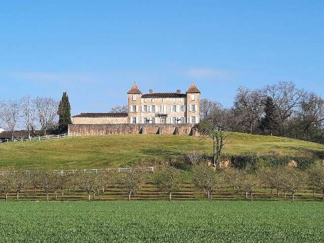 Huis te koop in&nbsp;MONFLANQUIN 47150 Lot-et-Garonne Aquitaine Frankrijk: Kasteeltje met een terrein van 186000 m2. Indeling: 13 vertrekken, 8 slaapkamers, 3 badkamers en een woonoppervlakte van 270 m2....