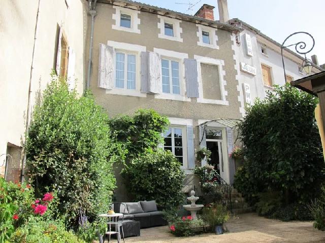 House for sale CONFOLENS 16500 Charente Poitou-Charentes France: Stunning house in Confolens. Discover the allure of this historic townhouse in Confolens, seamlessly blending original charm with modern comfort. The cozy lounge with a wood-burning stove opens into a...