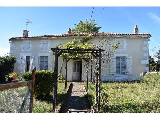 House for sale NÉRÉ 17510 Charente-Maritime Poitou-Charentes France: Pretty house dating from 1853 to renovate. This beautiful, authentic Charentaise house was built and has been lived in by the same family for over 180 years. Well-maintained, it is now a second home, ...