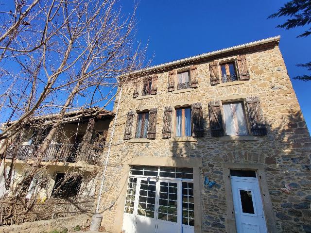Guesthouses-Bed-&-Breakfast&nbsp;for sale&nbsp;COUIZA 11190 Aude Languedoc Roussillon France: Substantial stone-built property with additional areas, sheds, extensive land. Discover this beautiful substantial 8 bedroom stone-built property in an area of Southwestern France famous for its viney...