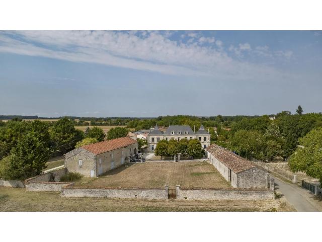 Gîtes/Chambres d'hôtes te koop in SAINT-JEAN-D’ANGÉLY 17400 Charente-Maritime Poitou-Charentes France: Elegant kasteel met gastenverblijf, zwembad en tuinen nabij St. Jean d'Angély. Gelegen aan de rand van een rustig dorp, op slechts enkele minuten van het pittoreske marktstadje St. Jean d'Angély, is...