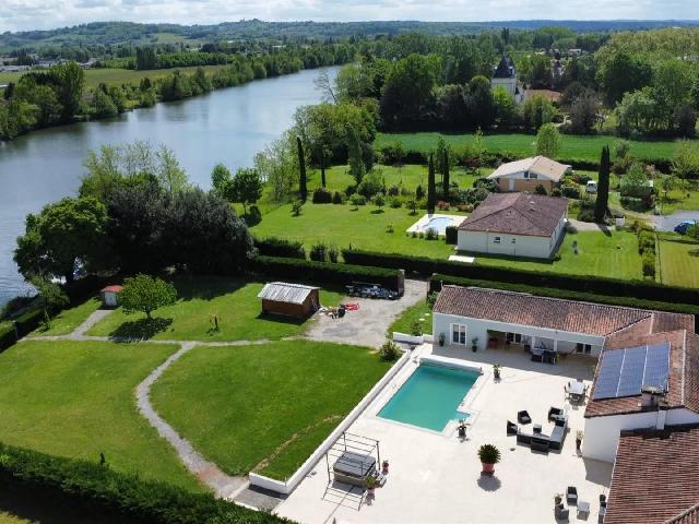 Maison&agrave; vendre &agrave;&nbsp;LE TEMPLE-SUR-LOT 47110 Lot-et-Garonne: Maison de rêves bord de rivière. EN EXCLUSIVITÉ! Magnifique maison contemporaine située en bordure du Lot, offrant de belles opportunités pour la pêche et les activités nautiques en zone non...