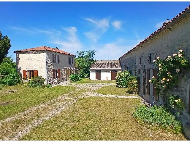 House for sale in&nbsp;MATHA 17160 Charente-Maritime Poitou-Charentes France: Two charming stone cottages with local amenities and potential for development. Set in a small village close to Matha and Cognac, these delightfully traditional cottages, with exposed stonework and be...