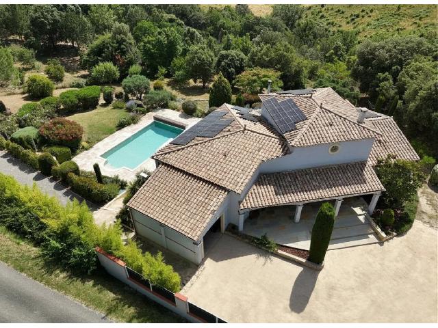 House&nbsp;for sale&nbsp;MONTCLAR 11250 Aude Languedoc Roussillon France: Exceptional Country Living with Modern Luxury. EXCLUSIVE TO BEAUX VILLAGES! On the edge of a sought-after village with a thriving community, between Carcassonne and Limoux, this exceptional contempora...