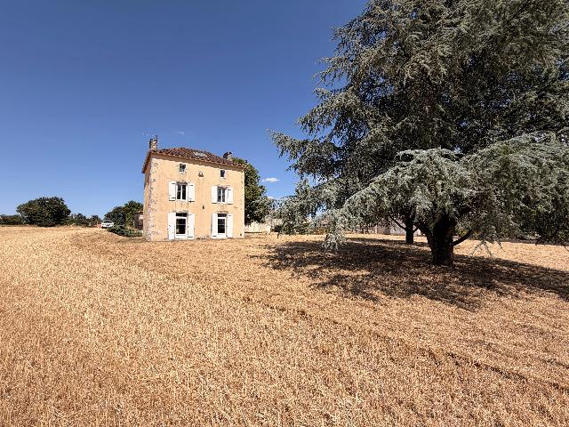 Maison&agrave; vendre &agrave;&nbsp;RUFFEC 16700 Charente: Charmante propriété de caractère avec plus de 2 hectares, grange, cave voûtée et dépendance aménageable à proximité de Ruffec. Située à proximité de la dynamique ville de marché de Ruffec...