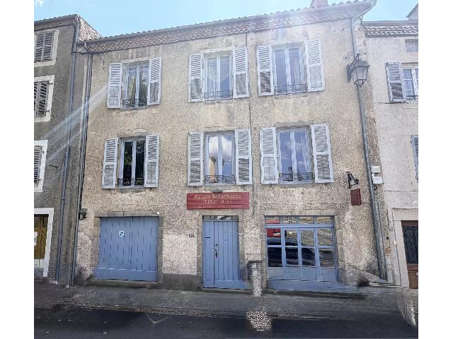 Gîtes/Chambres d'hôtes te koop in&nbsp;BELLAC 87300 Haute-Vienne Limousin France: Ruim familiehuis in het centrum van een levendige stad, met mogelijkheden voor een chambre d'hôte. Wat een fantastische kans om een ​​riant familiehuis met 8 slaapkamers en 8 badkamers te kopen i...