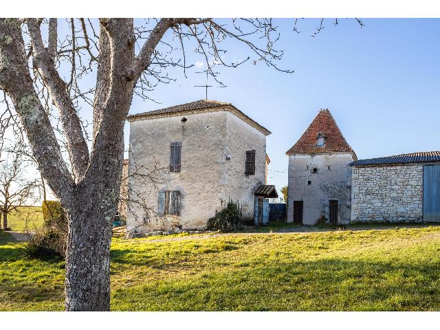 Huis te koop in BOURG-DE-VISA 82190 Tarn-et-Garonne Midi-Pyrénées France: Boerderij met bijgebouw en bijgebouwen voor renovatie. Stenen boerderij uit de 17e eeuw op loopafstand van het levendige dorp Bourg de Visa, met zijn uitstekende lokale restaurant/bar gerund door de v...