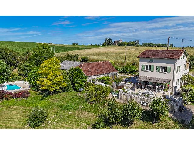 Huis te koop in&nbsp;BOURG DE VISA 82190 Tarn-et-Garonne Midi-Pyrénées Frankrijk: Rustig wonen op het platteland. Deze compacte stenen woning, gelegen halverwege een rustige doodlopende weg, straalt karakter uit en geniet van een vredige omgeving, omgeven door natuur, met een klein...