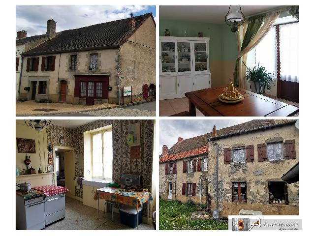 Huis te koop in BELLEGARDE-EN-MARCHE 23190 Creuse Limousin Frankrijk: Groot gebouw bestaande uit 3 woningen, bijgebouwen en een binnenplaats. Gelegen in Bellegarde-en-Marche, biedt deze woning verhuurmogelijkheden, of gewoon een grote gezinswoning.<br />
Of het nu gaat om ve...